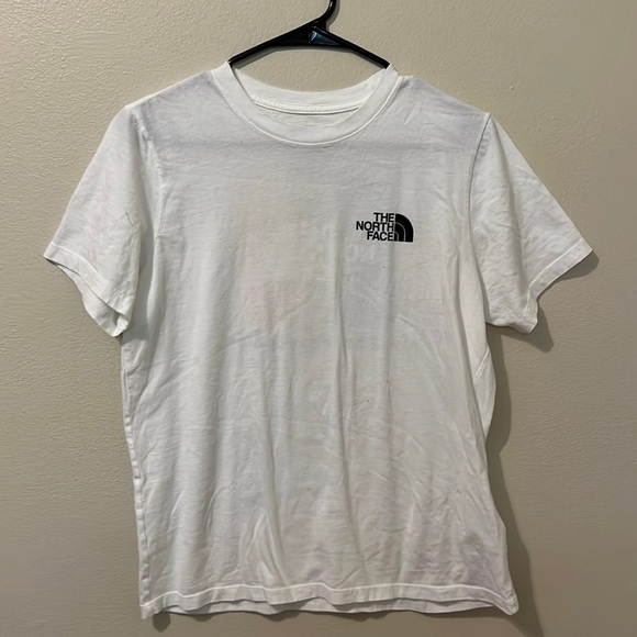 Women’s The North Face Never Stop Exploring Logo Tee Size M (EXCELLENT) - Picture 1 of 5